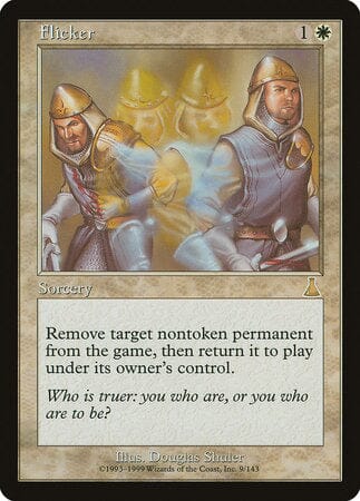 Flicker [Urza's Destiny] MTG Single Magic: The Gathering  | Multizone: Comics And Games