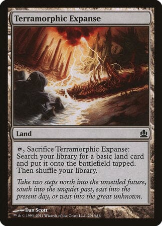 Terramorphic Expanse [Commander 2011] MTG Single Magic: The Gathering  | Multizone: Comics And Games