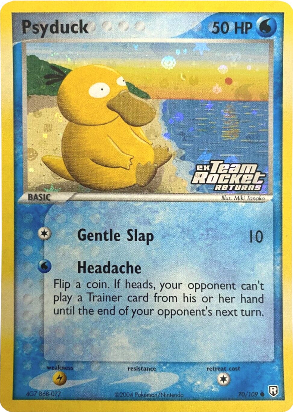 Psyduck (70/109) (Stamped) [EX: Team Rocket Returns] Pokemon Single Pokémon  | Multizone: Comics And Games