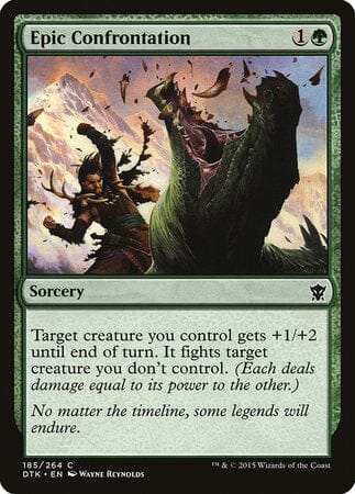 Epic Confrontation [Dragons of Tarkir] MTG Single Magic: The Gathering  | Multizone: Comics And Games