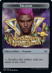 Teddy Bear // Treasure (012) Double-sided Token [Unfinity Tokens] MTG Single Magic: The Gathering  | Multizone: Comics And Games