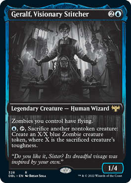 Geralf, Visionary Stitcher [Innistrad: Double Feature] MTG Single Magic: The Gathering  | Multizone: Comics And Games