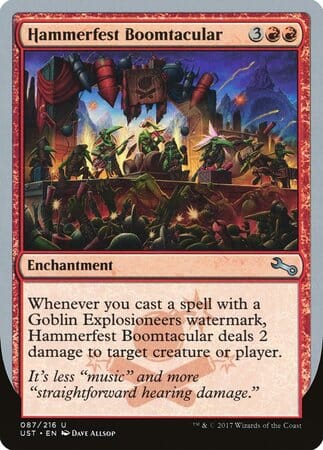 Hammerfest Boomtacular [Unstable] MTG Single Magic: The Gathering  | Multizone: Comics And Games