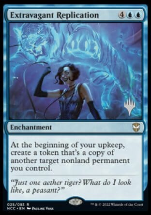 Extravagant Replication (Promo Pack) [Streets of New Capenna Commander Promos] MTG Single Magic: The Gathering  | Multizone: Comics And Games