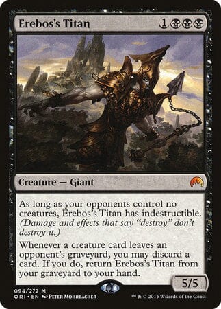 Erebos's Titan [Magic Origins] MTG Single Magic: The Gathering  | Multizone: Comics And Games