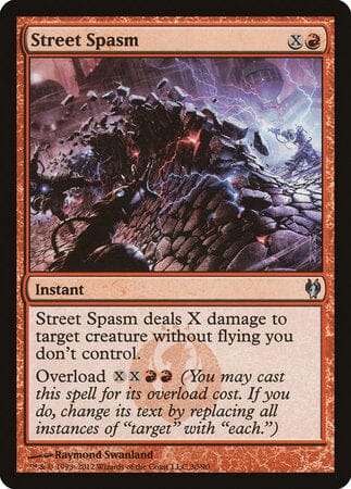 Street Spasm [Duel Decks: Izzet vs. Golgari] MTG Single Magic: The Gathering  | Multizone: Comics And Games