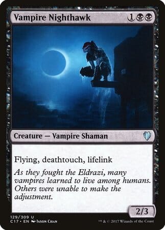 Vampire Nighthawk [Commander 2017] MTG Single Magic: The Gathering  | Multizone: Comics And Games