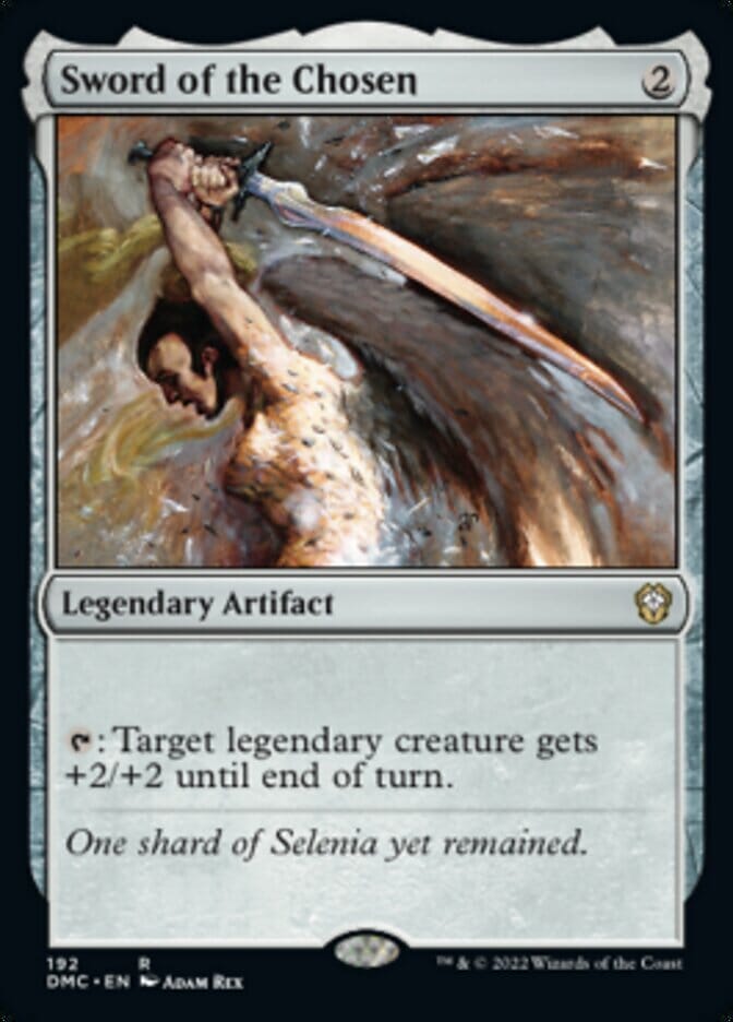 Sword of the Chosen [Dominaria United Commander] MTG Single Magic: The Gathering  | Multizone: Comics And Games