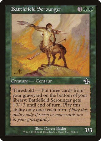 Battlefield Scrounger [Judgment] MTG Single Magic: The Gathering  | Multizone: Comics And Games