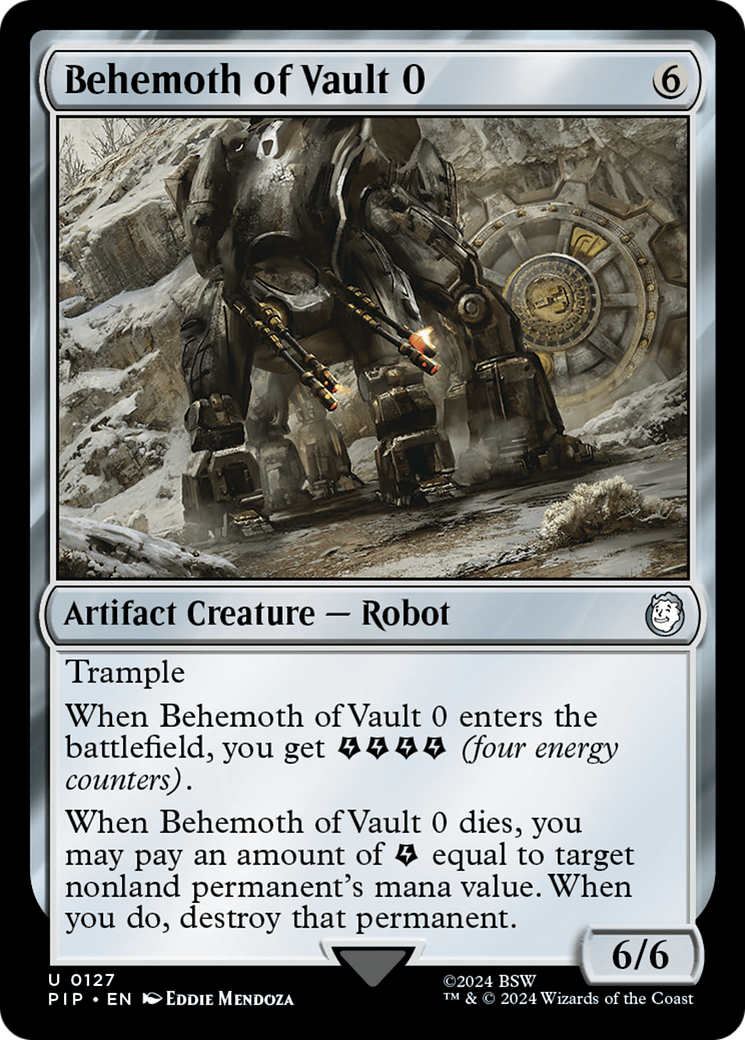 Behemoth of Vault 0 [Fallout] | Multizone: Comics And Games
