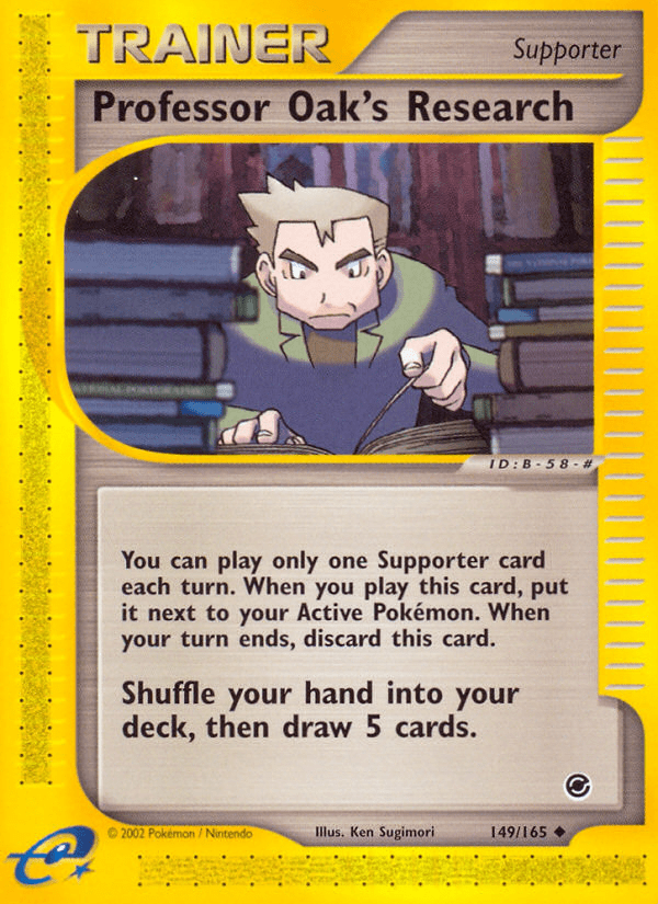 Professor Oak's Research (149/165) [Expedition: Base Set] Pokemon Single Pokémon  | Multizone: Comics And Games