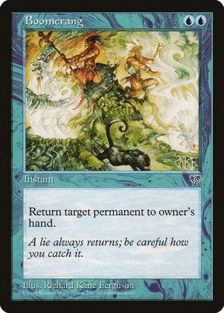 Boomerang [Mirage] MTG Single Magic: The Gathering  | Multizone: Comics And Games