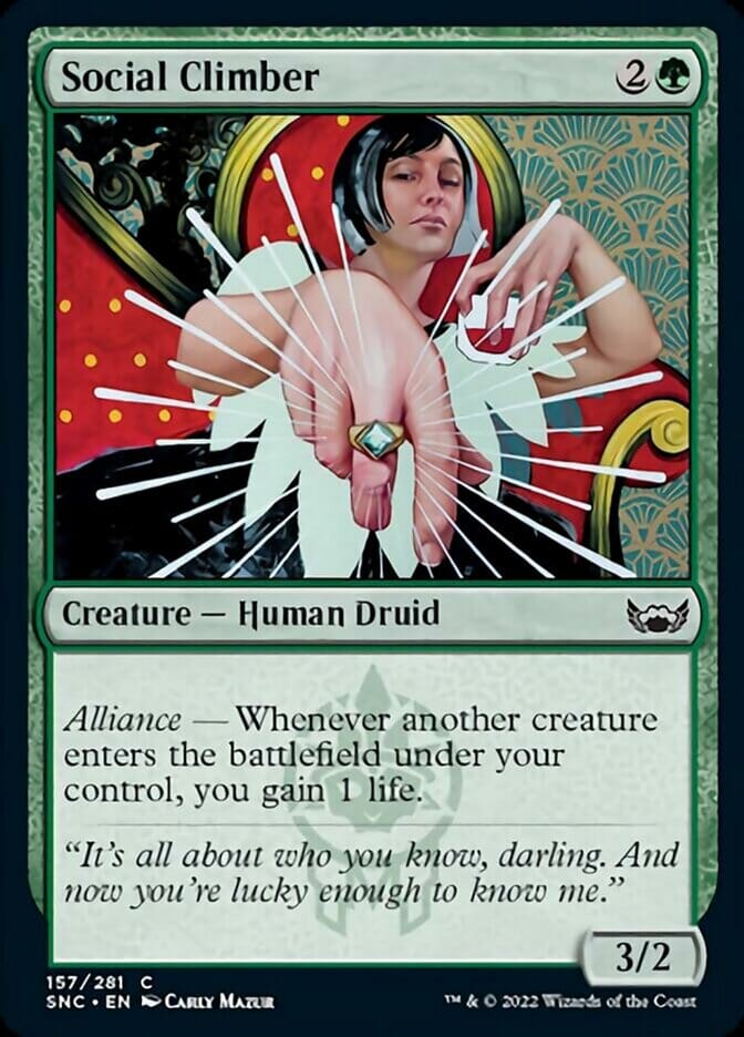 Social Climber [Streets of New Capenna] MTG Single Magic: The Gathering  | Multizone: Comics And Games