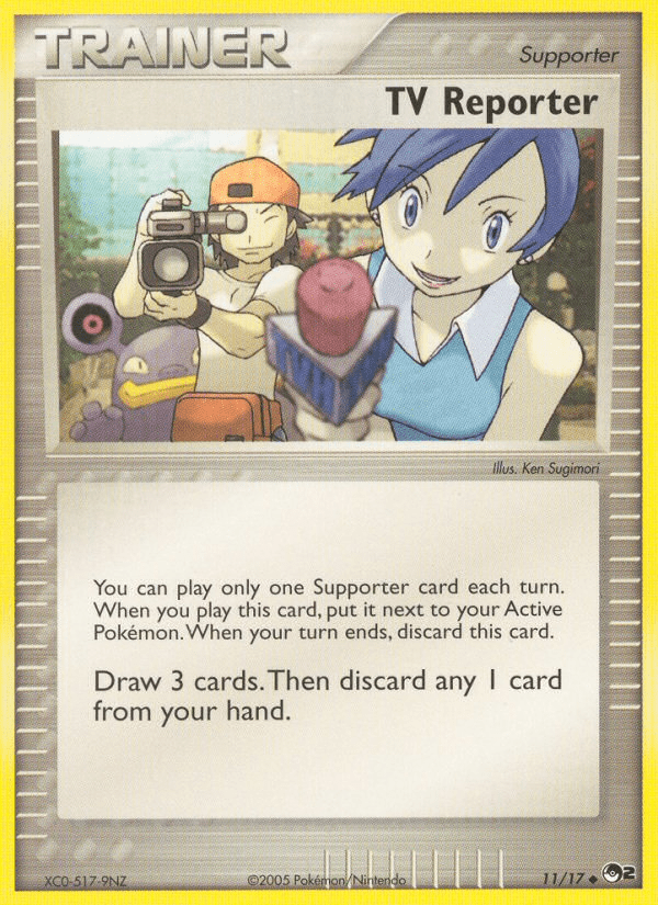 TV Reporter (11/17) [POP Series 2] Pokemon Single Pokémon  | Multizone: Comics And Games