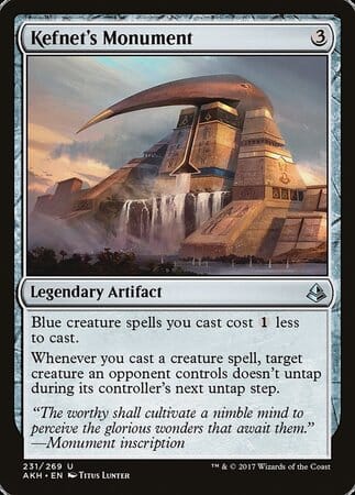 Kefnet's Monument [Amonkhet] MTG Single Magic: The Gathering  | Multizone: Comics And Games