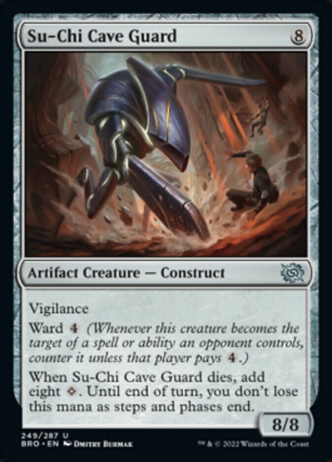 Su-Chi Cave Guard [The Brothers' War] MTG Single Magic: The Gathering  | Multizone: Comics And Games