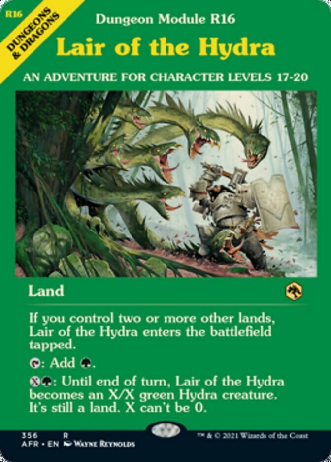 Lair of the Hydra (Dungeon Module) [Dungeons & Dragons: Adventures in the Forgotten Realms] MTG Single Magic: The Gathering  | Multizone: Comics And Games