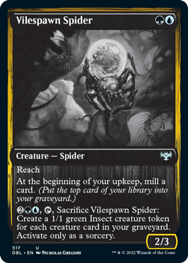 Vilespawn Spider [Innistrad: Double Feature] MTG Single Magic: The Gathering  | Multizone: Comics And Games