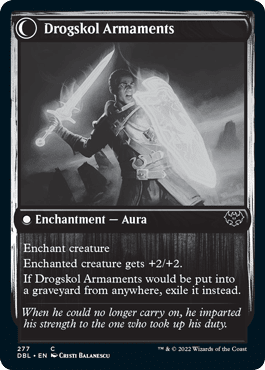 Drogskol Infantry // Drogskol Armaments [Innistrad: Double Feature] MTG Single Magic: The Gathering  | Multizone: Comics And Games
