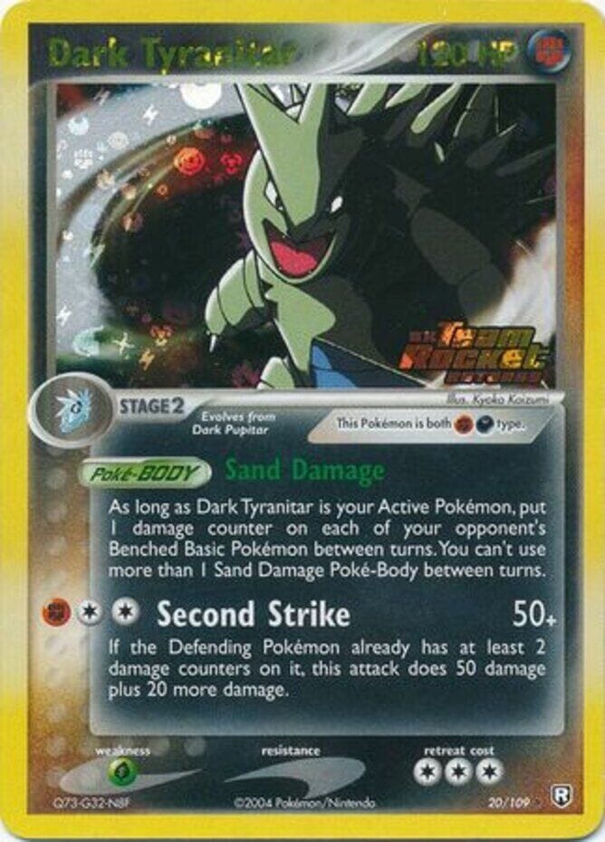 Dark Tyranitar (20/109) (Stamped) [EX: Team Rocket Returns] Pokemon Single Pokémon  | Multizone: Comics And Games