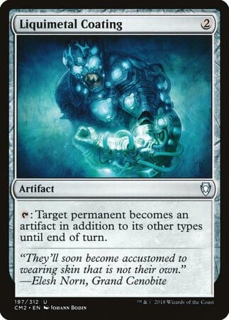 Liquimetal Coating [Commander Anthology Volume II] MTG Single Magic: The Gathering  | Multizone: Comics And Games