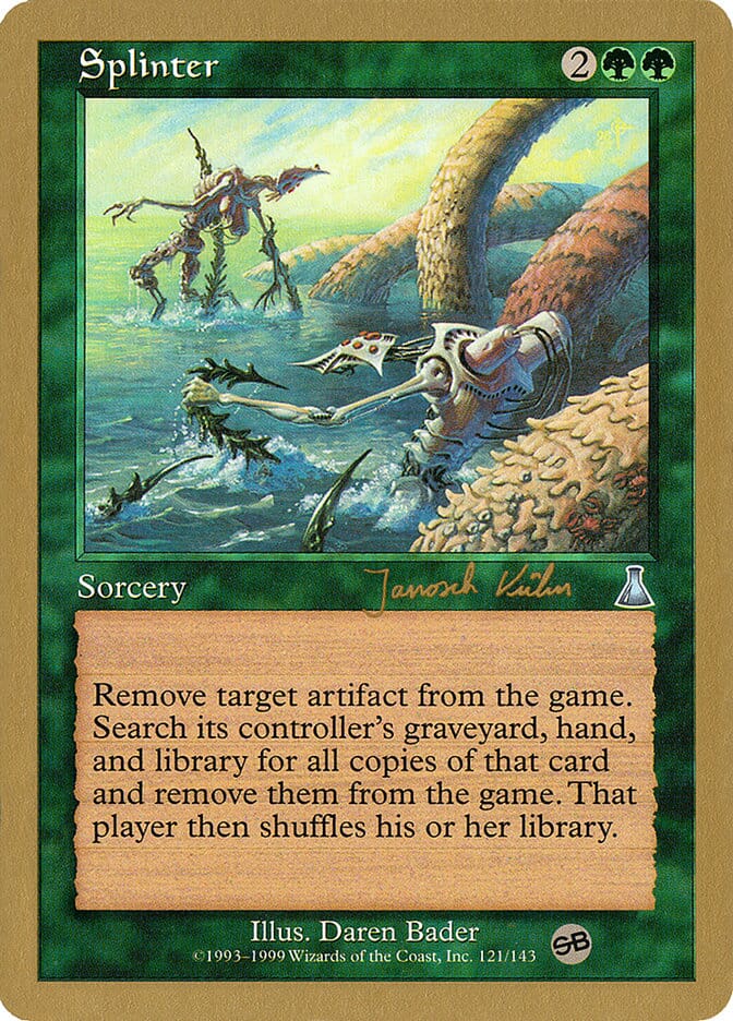 Splinter (Janosch Kuhn) (SB) [World Championship Decks 2000] MTG Single Magic: The Gathering  | Multizone: Comics And Games