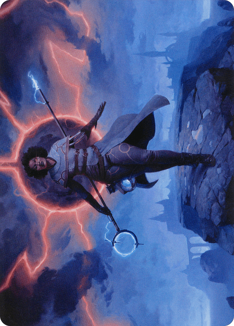 Rona, Herald of Invasion Art Card [March of the Machine Art Series] MTG Single Magic: The Gathering  | Multizone: Comics And Games