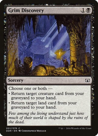 Grim Discovery [Duel Decks: Nissa vs. Ob Nixilis] MTG Single Magic: The Gathering  | Multizone: Comics And Games