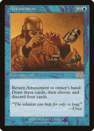 Attunement [Urza's Saga] MTG Single Magic: The Gathering  | Multizone: Comics And Games