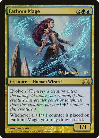 Fathom Mage [Gatecrash Promos] MTG Single Magic: The Gathering  | Multizone: Comics And Games