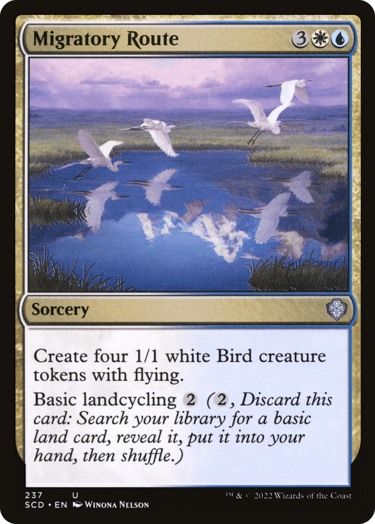 Migratory Route [Starter Commander Decks] MTG Single Magic: The Gathering  | Multizone: Comics And Games