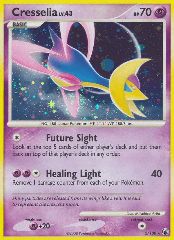 Cresselia (2/100) [Diamond & Pearl: Majestic Dawn] Pokemon Single Pokémon  | Multizone: Comics And Games