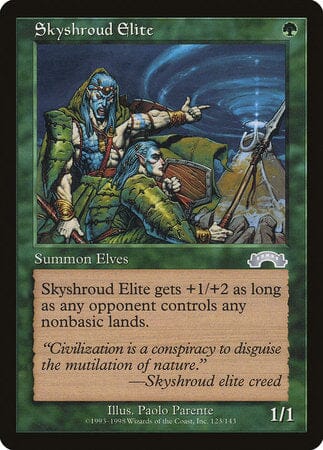 Skyshroud Elite [Exodus] MTG Single Magic: The Gathering  | Multizone: Comics And Games