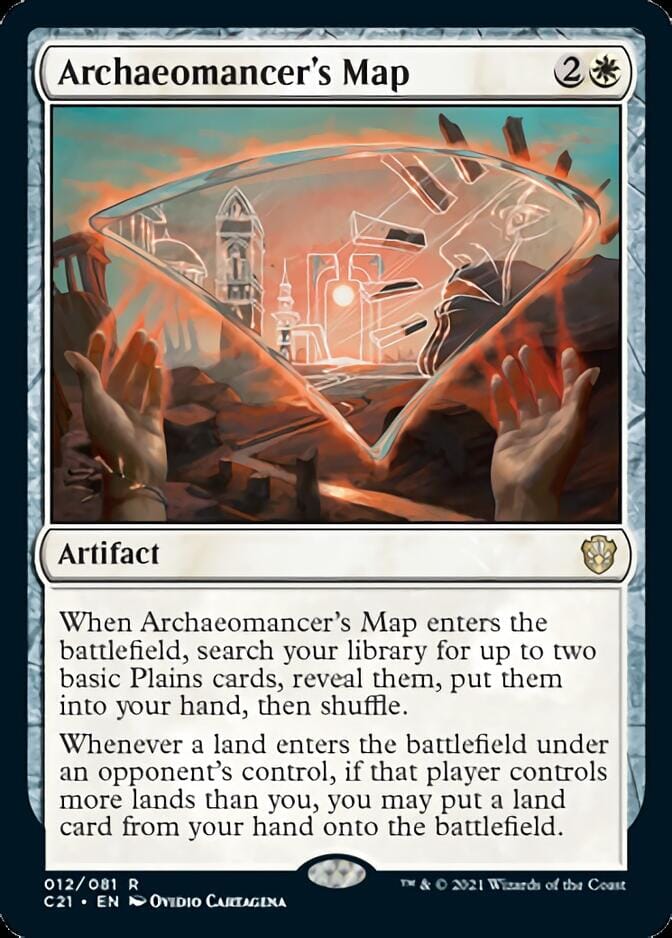 Archaeomancer's Map [Commander 2021] MTG Single Magic: The Gathering  | Multizone: Comics And Games