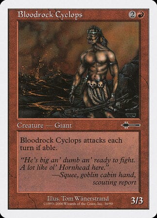 Bloodrock Cyclops [Beatdown Box Set] MTG Single Magic: The Gathering  | Multizone: Comics And Games