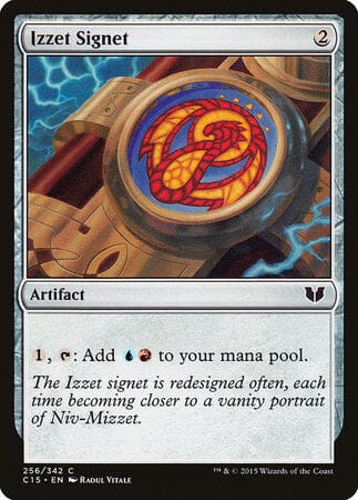 Izzet Signet [Commander 2015] MTG Single Magic: The Gathering  | Multizone: Comics And Games