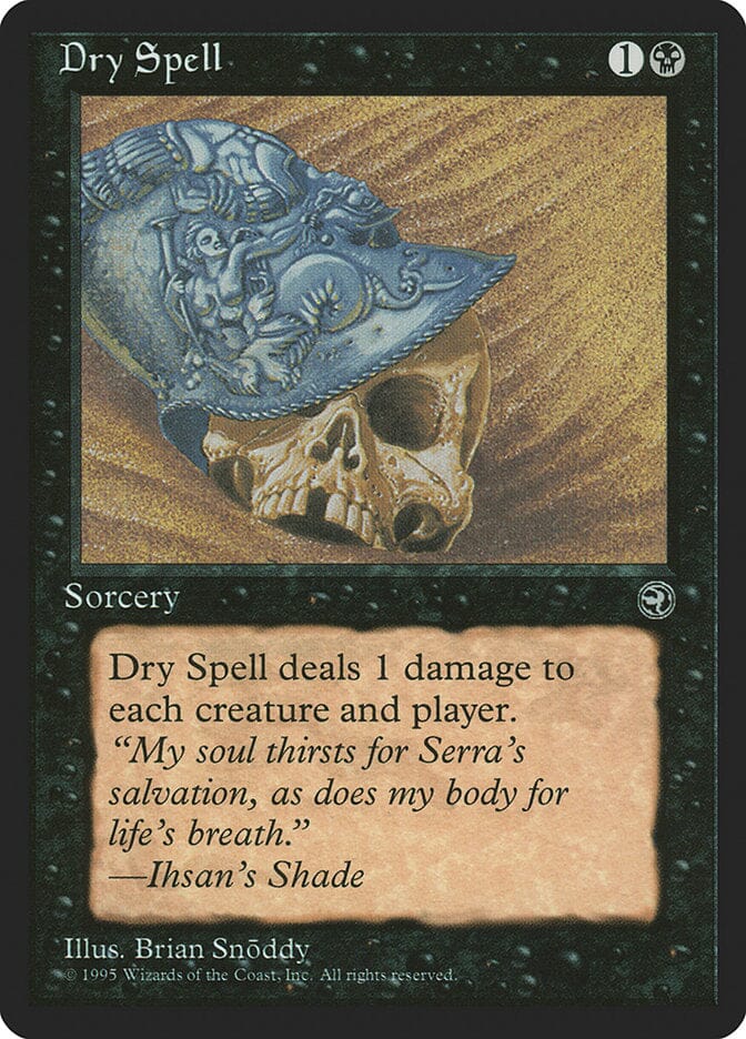Dry Spell (Ihsan's Shade Flavor Text) [Homelands] MTG Single Magic: The Gathering  | Multizone: Comics And Games