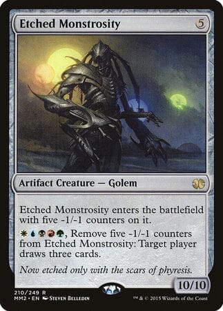 Etched Monstrosity [Modern Masters 2015] MTG Single Magic: The Gathering  | Multizone: Comics And Games