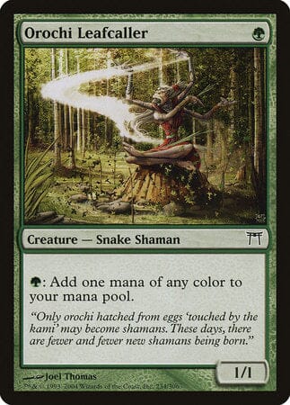 Orochi Leafcaller [Champions of Kamigawa] MTG Single Magic: The Gathering  | Multizone: Comics And Games