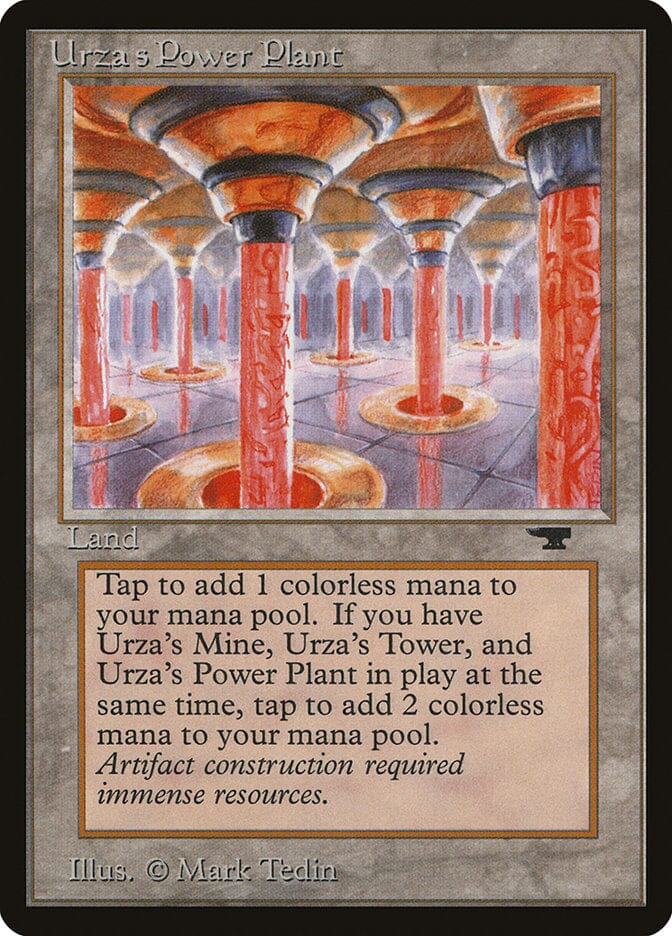 Urza's Power Plant (Red Columns) [Antiquities] MTG Single Magic: The Gathering  | Multizone: Comics And Games