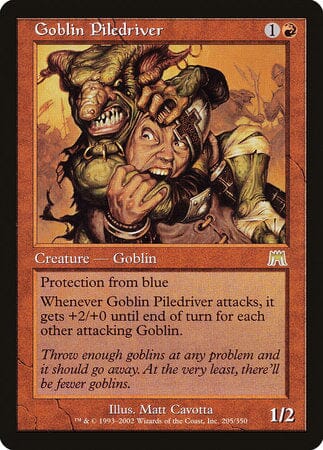 Goblin Piledriver [Onslaught] MTG Single Magic: The Gathering  | Multizone: Comics And Games