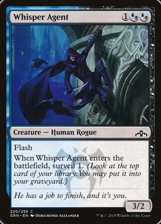 Whisper Agent [Guilds of Ravnica] MTG Single Magic: The Gathering  | Multizone: Comics And Games