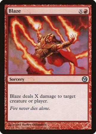 Blaze [Duels of the Planeswalkers] MTG Single Magic: The Gathering  | Multizone: Comics And Games