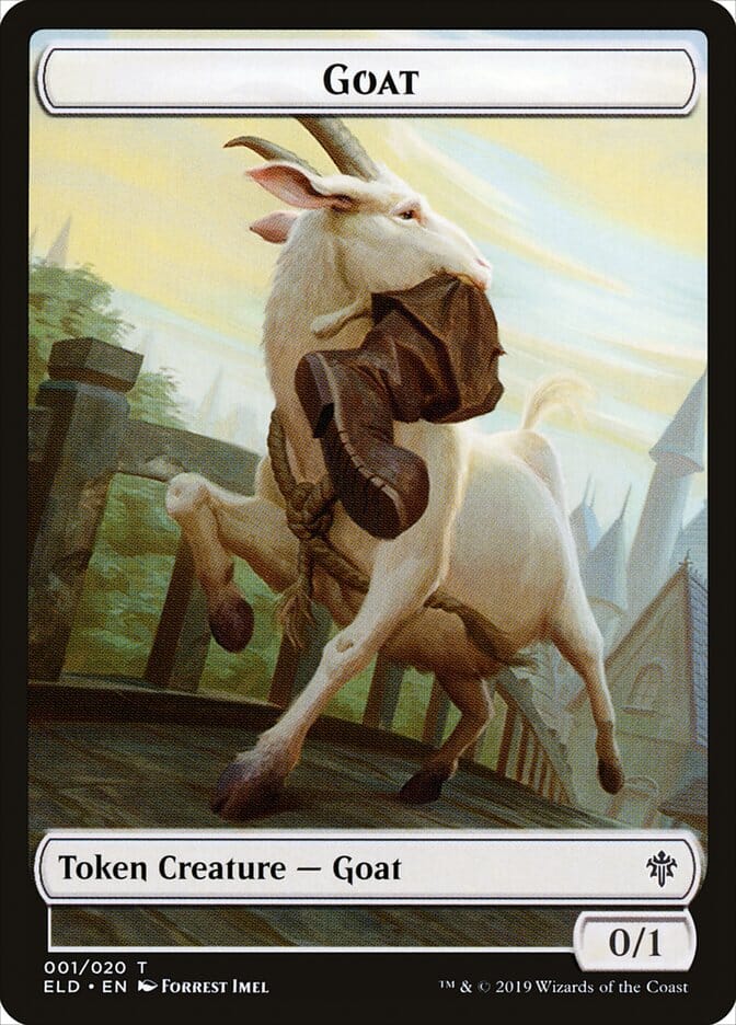 Goat [Throne of Eldraine Tokens] MTG Single Magic: The Gathering  | Multizone: Comics And Games