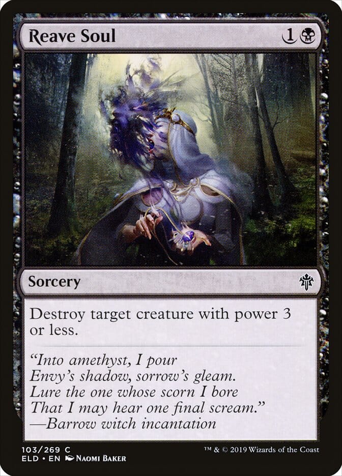 Reave Soul [Throne of Eldraine] MTG Single Magic: The Gathering  | Multizone: Comics And Games