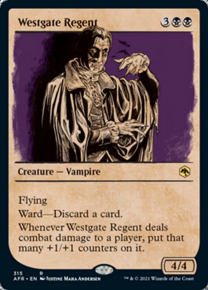 Westgate Regent (Showcase) [Dungeons & Dragons: Adventures in the Forgotten Realms] MTG Single Magic: The Gathering  | Multizone: Comics And Games