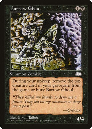 Barrow Ghoul [Weatherlight] MTG Single Magic: The Gathering  | Multizone: Comics And Games