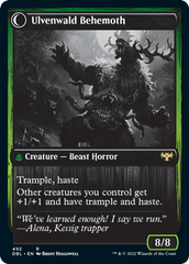 Ulvenwald Oddity // Ulvenwald Behemoth [Innistrad: Double Feature] MTG Single Magic: The Gathering  | Multizone: Comics And Games