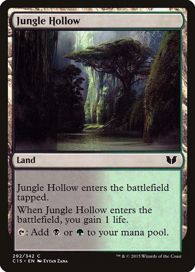 Jungle Hollow [Commander 2015] MTG Single Magic: The Gathering  | Multizone: Comics And Games