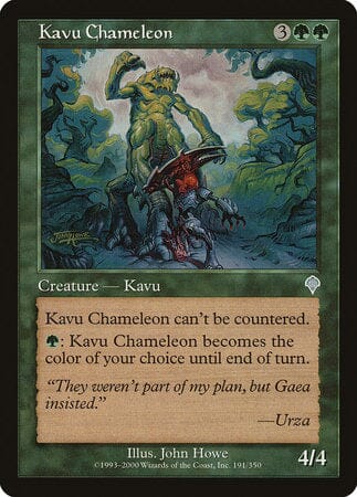 Kavu Chameleon [Invasion] MTG Single Magic: The Gathering  | Multizone: Comics And Games